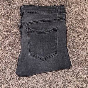 Vervet gray skinny jeans